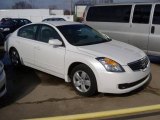 2008 Winter Frost Pearl Nissan Altima 2.5 S #24999295