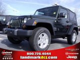2010 Natural Green Pearl Jeep Wrangler Sport 4x4 #24999236