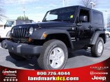 2010 Black Jeep Wrangler Sport 4x4 #24999232