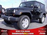 2010 Black Jeep Wrangler Sport 4x4 #24999235