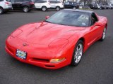 2001 Torch Red Chevrolet Corvette Coupe #24998976