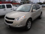 2010 Gold Mist Metallic Chevrolet Traverse LT #25047529