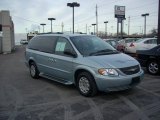 2001 Sterling Blue Satin Glow Chrysler Town & Country LX #25047492