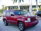 2008 Inferno Red Crystal Pearl Jeep Liberty Sport 4x4 #25047290