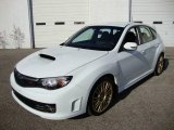 2008 Aspen White Subaru Impreza WRX STi #25062212