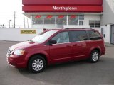 2009 Inferno Red Crystal Pearl Chrysler Town & Country LX #25062426