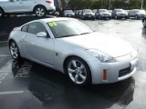 2008 Silver Alloy Nissan 350Z Enthusiast Coupe #25062342