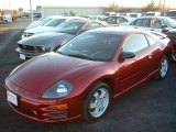 2001 Patriot Red Pearl Mitsubishi Eclipse GT Coupe #25063198