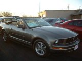 2005 Mineral Grey Metallic Ford Mustang V6 Premium Convertible #25063201