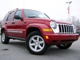 2007 Inferno Red Crystal Pearl Jeep Liberty Limited 4x4 #25062304