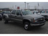 2007 Graystone Metallic Chevrolet Silverado 3500HD Classic LT Crew Cab 4x4 Dually #25063268