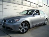 2007 Silver Grey Metallic BMW 5 Series 530xi Sedan #25062379