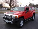 2008 Victory Red Hummer H3  #25062201