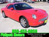 2002 Torch Red Ford Thunderbird Premium Roadster #25062762