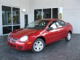 2005 Flame Red Dodge Neon SXT #25062356