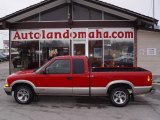 1999 Victory Red Chevrolet S10 LS Extended Cab #25062778
