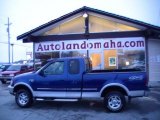 1998 Royal Blue Metallic Ford F150 XLT SuperCab 4x4 #25062779