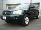 2001 Toyota Highlander Electric Green Mica