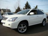 2008 Crystal White Lexus RX 400h AWD Hybrid #25062829