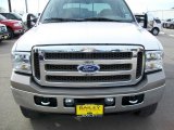 2007 Oxford White Clearcoat Ford F250 Super Duty King Ranch Crew Cab 4x4 #25062550