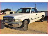 Bright White Dodge Ram 2500 in 1997