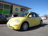 2005 Sunflower Yellow Volkswagen New Beetle GLS Coupe #25062960