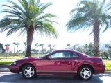 2004 40th Anniversary Crimson Red Metallic Ford Mustang V6 Coupe #25145960