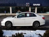 2010 Satin White Pearl Subaru Impreza WRX Sedan #25063219