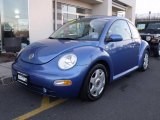 2001 Techno Blue Pearl Volkswagen New Beetle GLS Coupe #25063297
