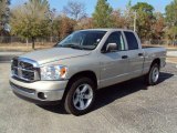 2008 Light Khaki Metallic Dodge Ram 1500 Big Horn Edition Quad Cab #25063322