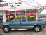 1998 Medium Blue-Green Metallic Chevrolet C/K K1500 Silverado Extended Cab 4x4 #25092164