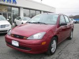 2004 Sangria Red Metallic Ford Focus SE Sedan #25196063