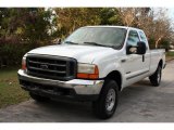 1999 Oxford White Ford F250 Super Duty XLT Extended Cab 4x4 #25146086