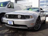 2010 Brilliant Silver Metallic Ford Mustang GT Premium Coupe #25196100