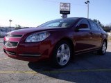 2010 Red Jewel Tintcoat Chevrolet Malibu LT Sedan #25196135