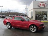 2008 Dark Candy Apple Red Ford Mustang GT Premium Coupe #25146201
