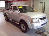 2001 Silver Ice Metallic Nissan Frontier SE V6 King Cab 4x4 #25195857