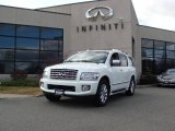 2008 Tuscan Pearl White Infiniti QX 56 4WD #25196187