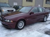 2001 Siena Red Metallic BMW 5 Series 525i Sedan #25196238