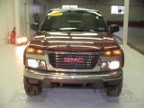 2007 Sonoma Red Metallic GMC Canyon SLE Extended Cab 4x4 #25195951