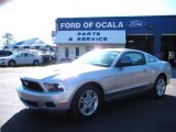2010 Brilliant Silver Metallic Ford Mustang V6 Coupe #25195968