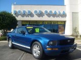 2008 Vista Blue Metallic Ford Mustang V6 Deluxe Coupe #2513053