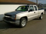 2005 Silver Birch Metallic Chevrolet Silverado 1500 Extended Cab 4x4 #25247612