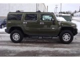 2004 Sage Green Metallic Hummer H2 SUV #25247965