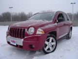 2007 Inferno Red Crystal Pearlcoat Jeep Compass Limited #25300343