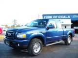 2010 Vista Blue Metallic Ford Ranger Sport SuperCab #25299865