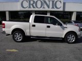 2007 White Sand Tri-Coat Ford F150 Lariat SuperCrew #25299999