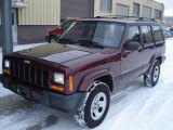 2000 Sienna Pearl Jeep Cherokee Sport 4x4 #25300165