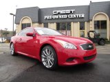 2008 Vibrant Red Infiniti G 37 S Sport Coupe #25300205