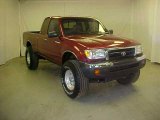 1999 Sunfire Red Pearl Toyota Tacoma Extended Cab 4x4 #25300220